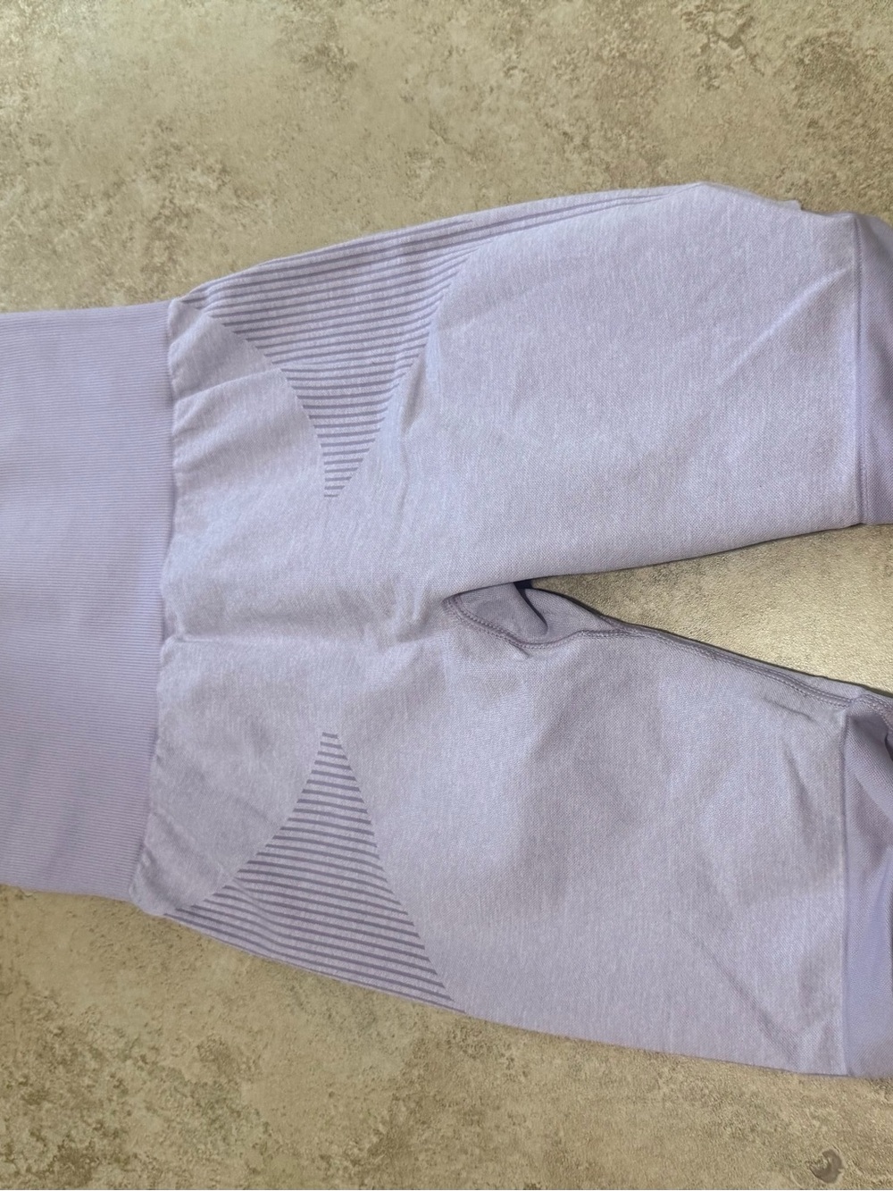 women’s Seamless Lavender biker shorts